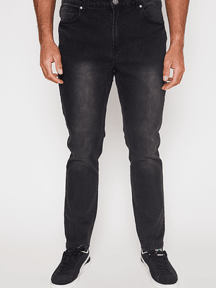 Jeans Slim Hombre Negro Familyshop