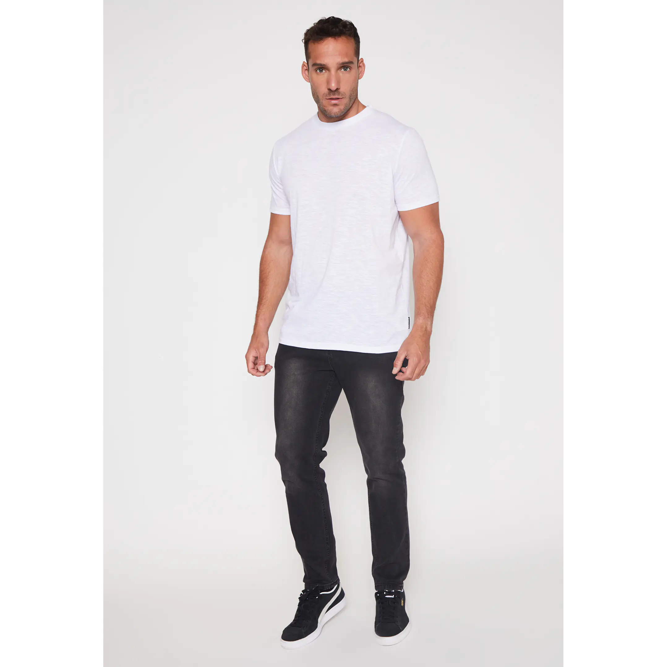 Jeans Slim Hombre Negro Familyshop 4
