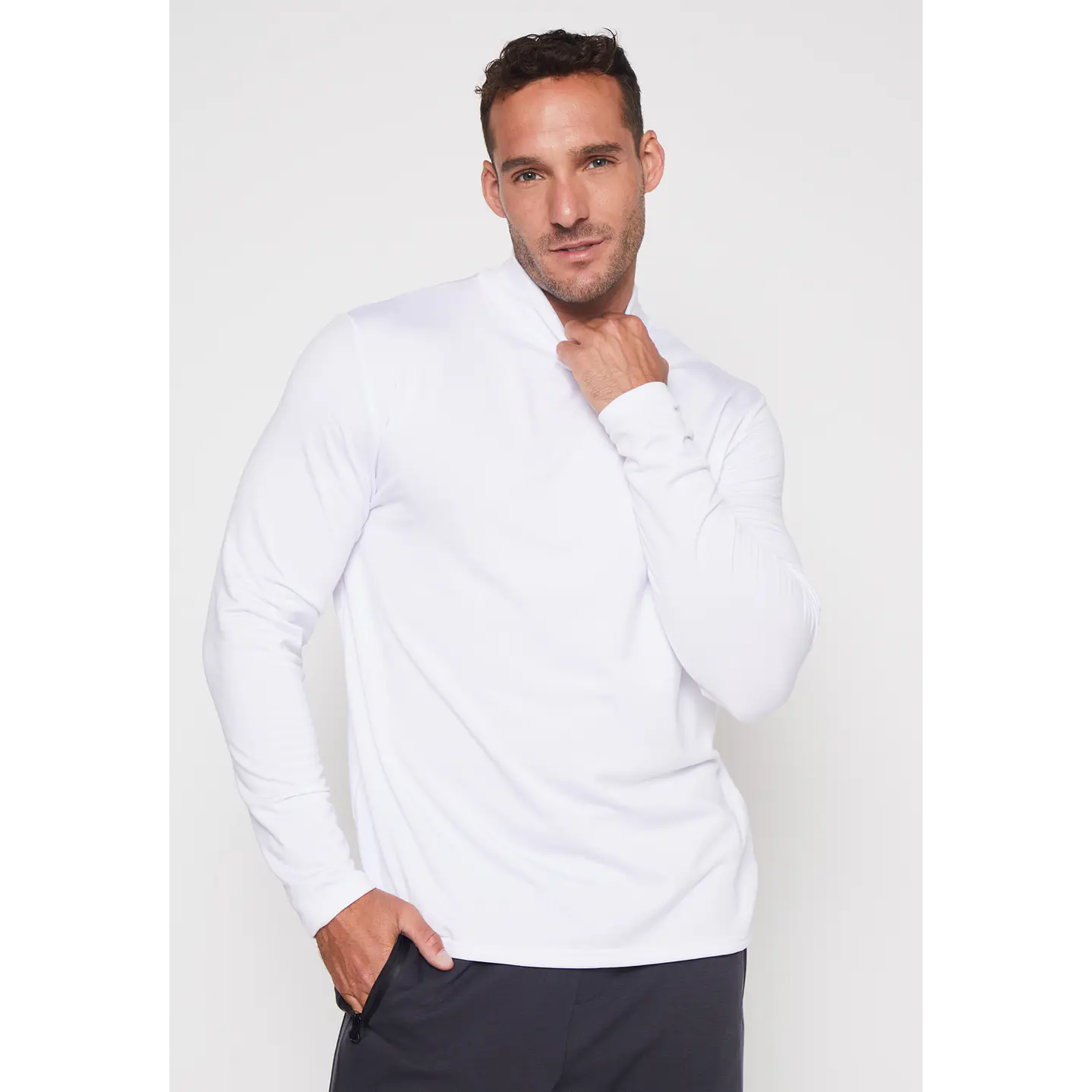 Camiseta Microfibra Beatle Hombre Blanco Familyshop 1