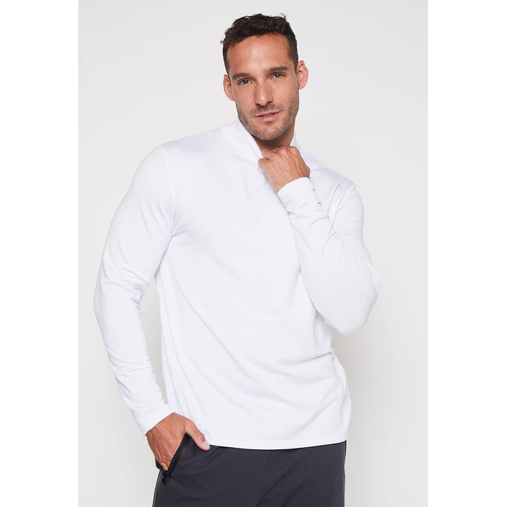 Camiseta Microfibra Beatle Hombre Blanco Familyshop 1