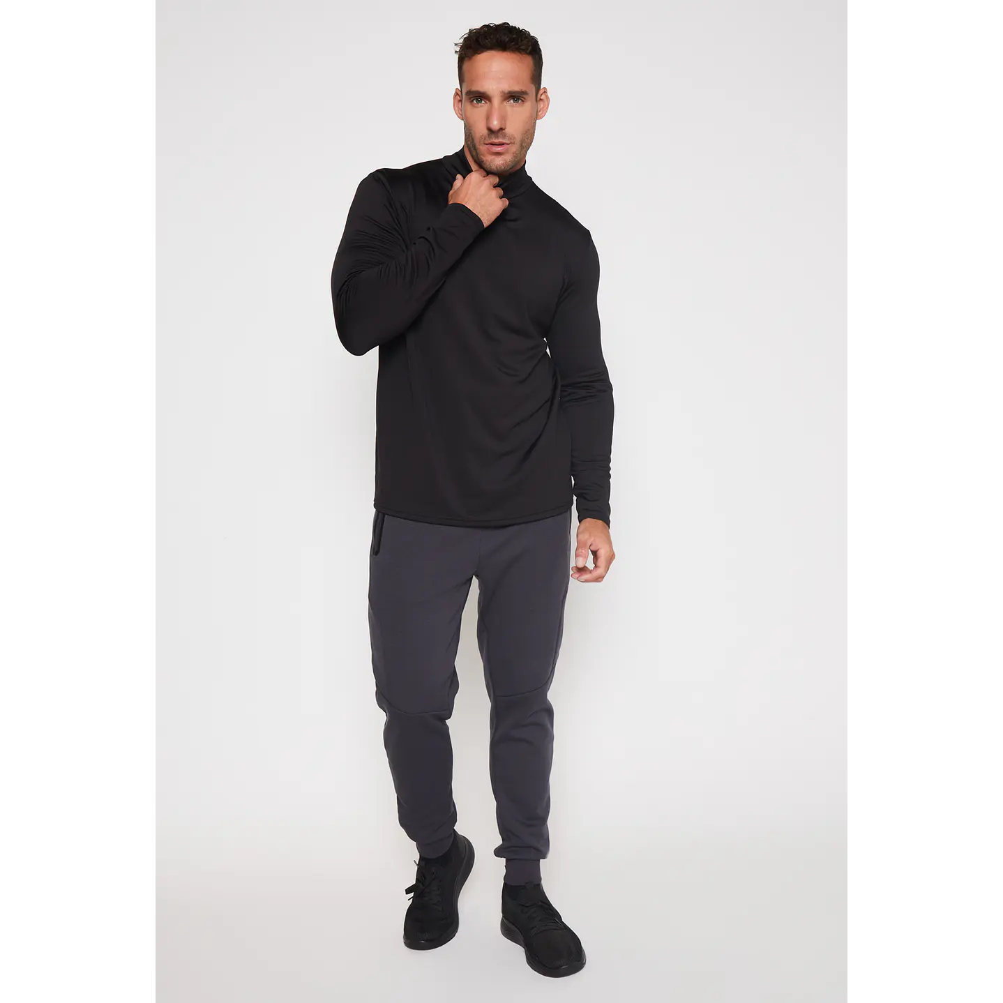 Camiseta Microfibra Beatle Hombre Negro Familyshop 4