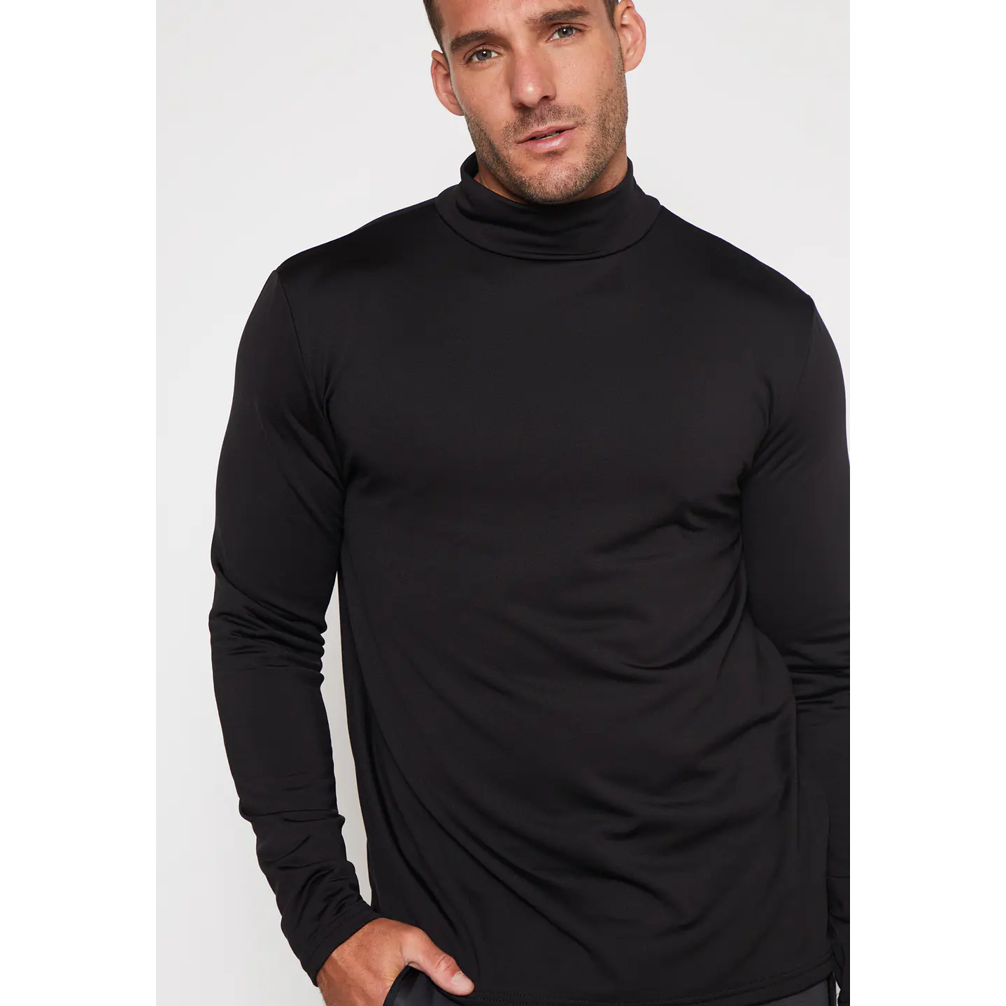 Camiseta Microfibra Beatle Hombre Negro Familyshop 3