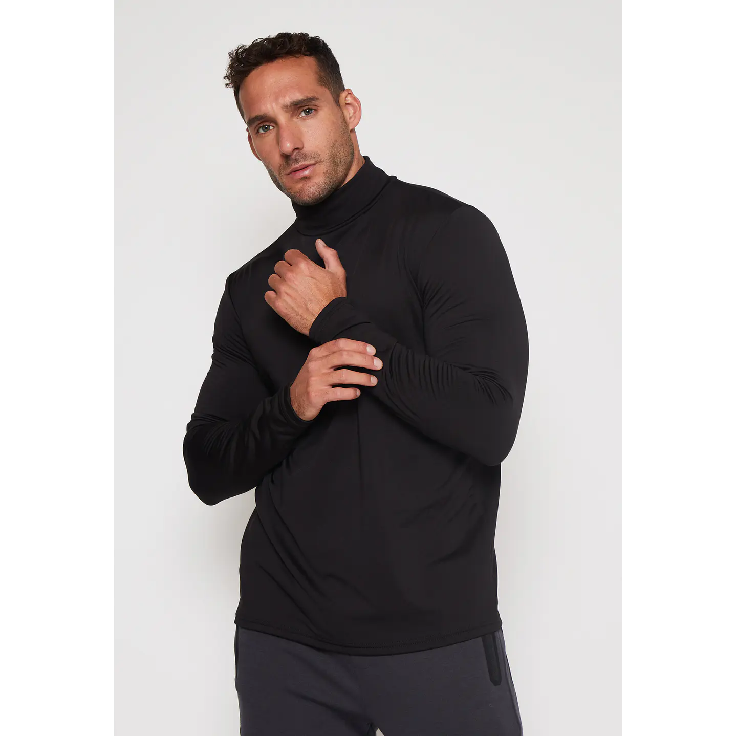 Camiseta Microfibra Beatle Hombre Negro Familyshop 1