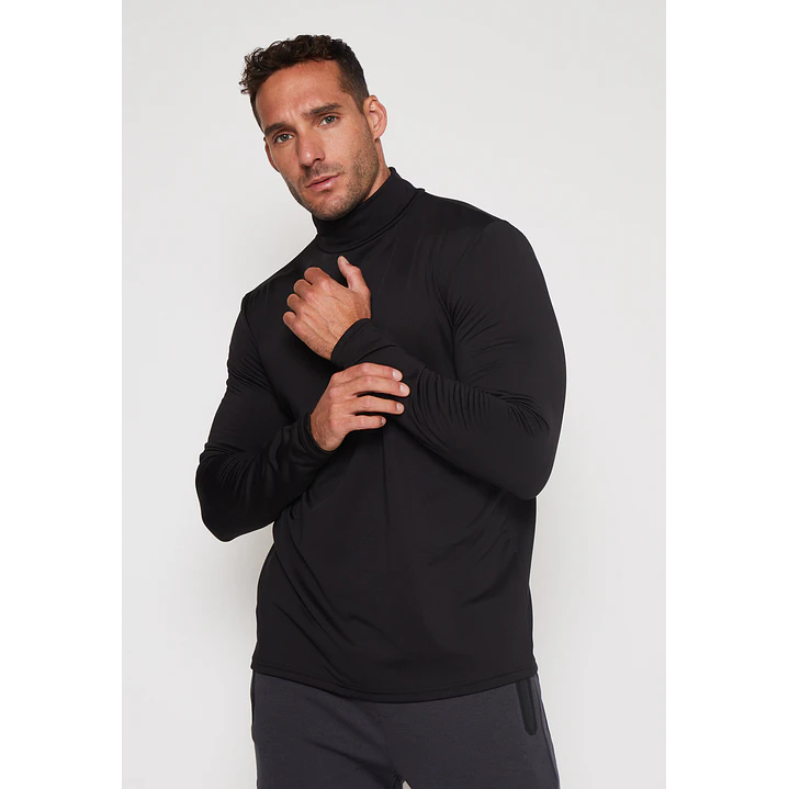 Camiseta Microfibra Beatle Hombre Negro Familyshop 1