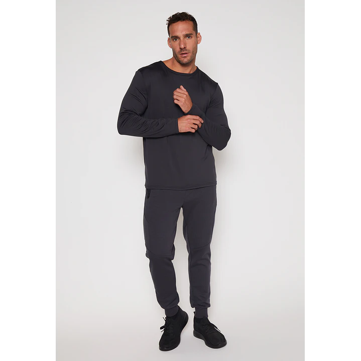 Camiseta Micro Hombre Gris Familyshop 4