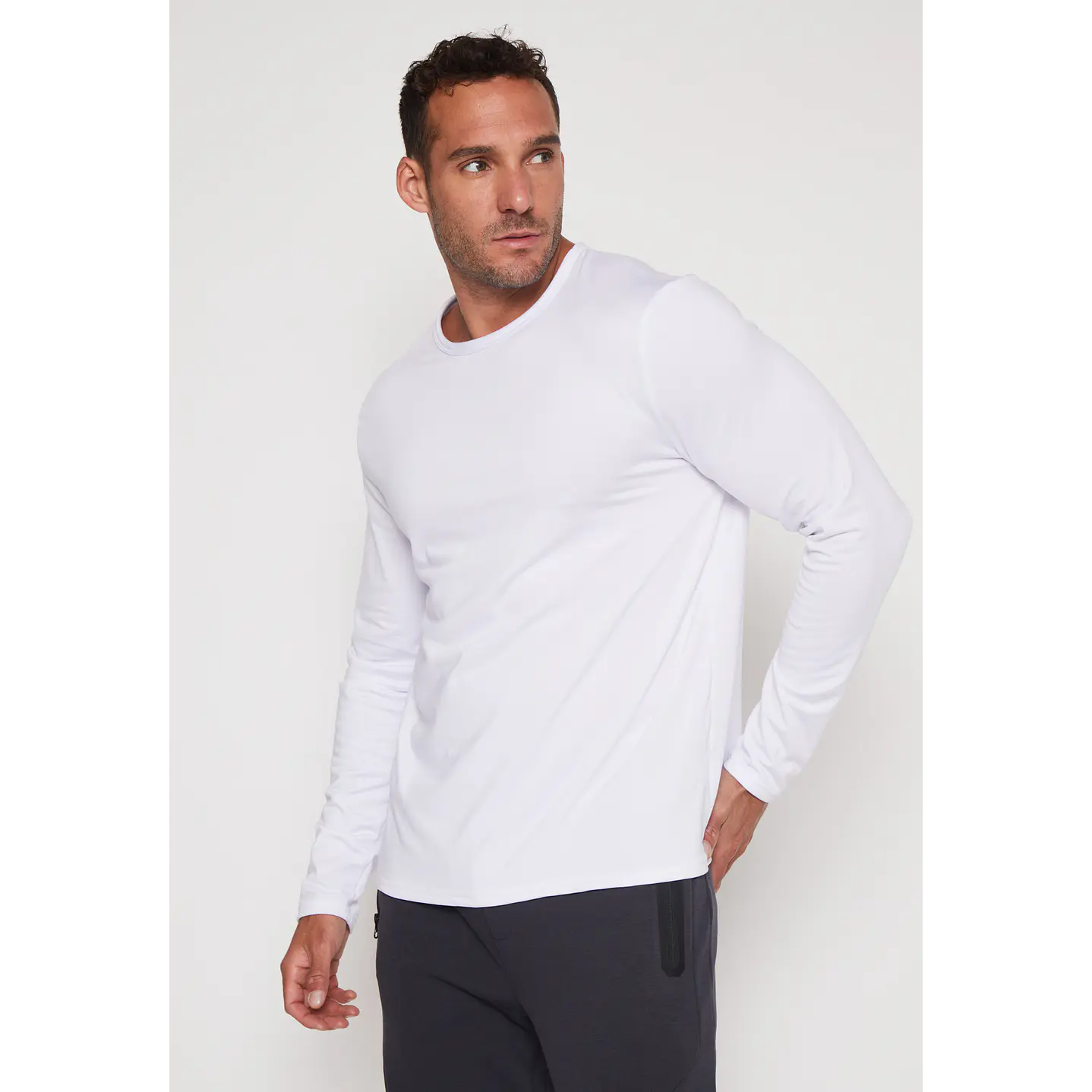 Camiseta Micropolar Hombre Blanco Familyshop 1