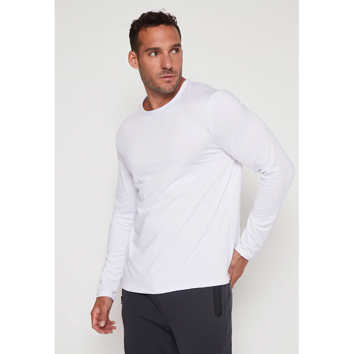 Camiseta Micro Hombre Blanco Familyshop 1