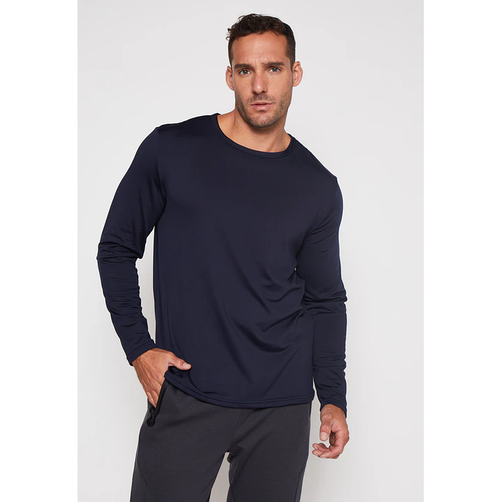 Camiseta Micro Hombre Azul Familyshop 1