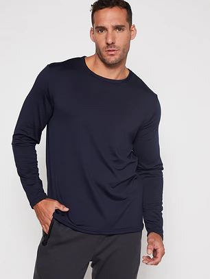 Camiseta Micro Hombre Azul Familyshop