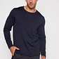Camiseta Micro Hombre Azul Familyshop - Miniatura 1