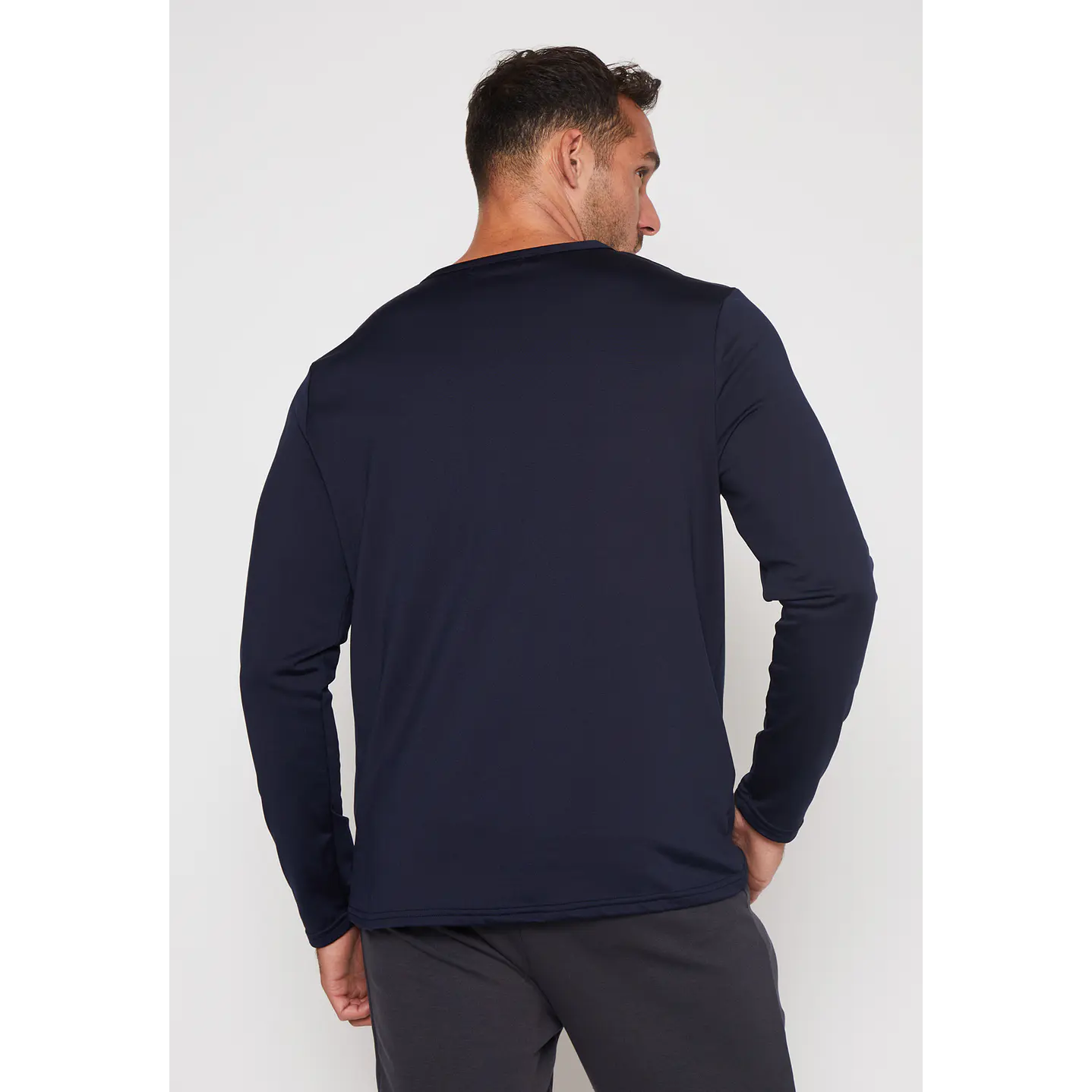 Camiseta Micropolar Hombre Azul Familyshop 2