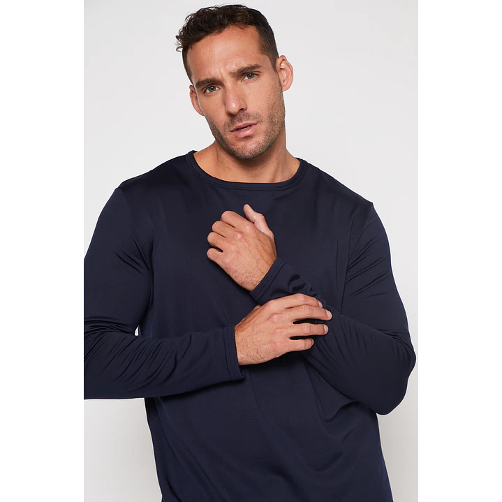 Camiseta Micro Hombre Azul Familyshop 3