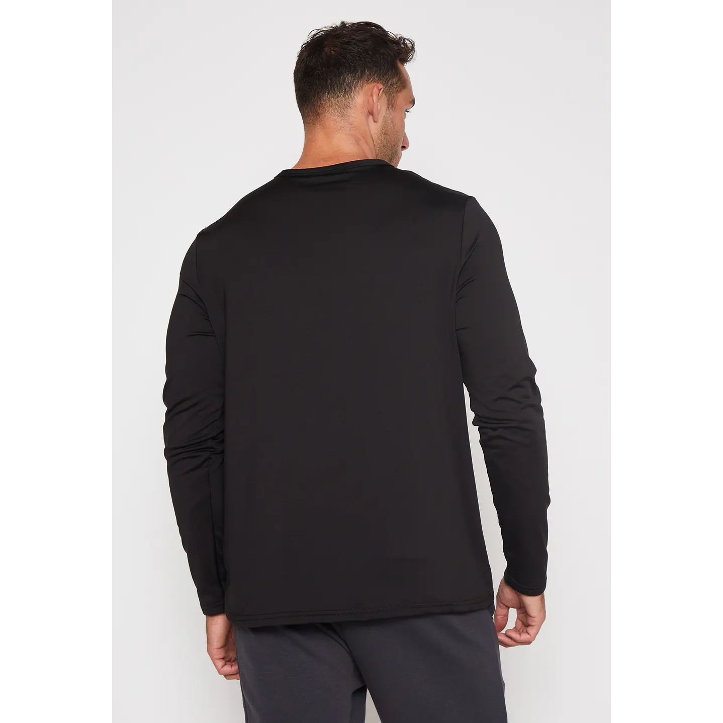 Camiseta Micropolar Hombre Negro Familyshop 2