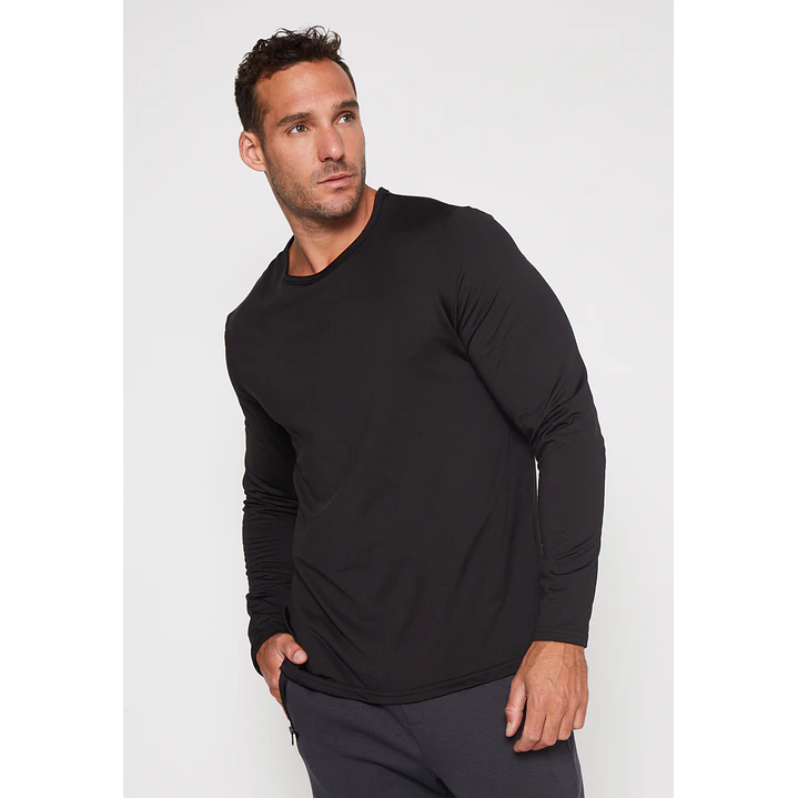 Camiseta Micro Hombre Negro Familyshop 1