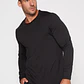 Camiseta Micro Hombre Negro Familyshop - Miniatura 1