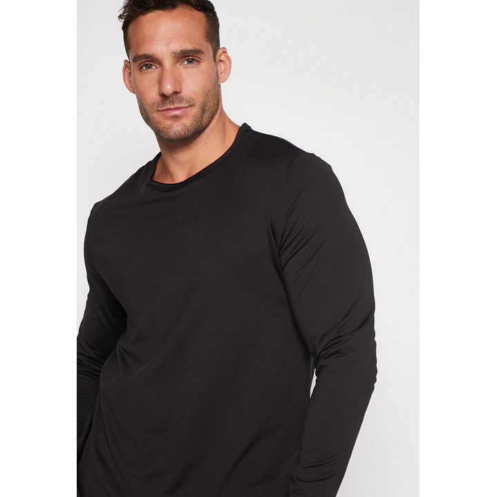 Camiseta Micro Hombre Negro Familyshop 3