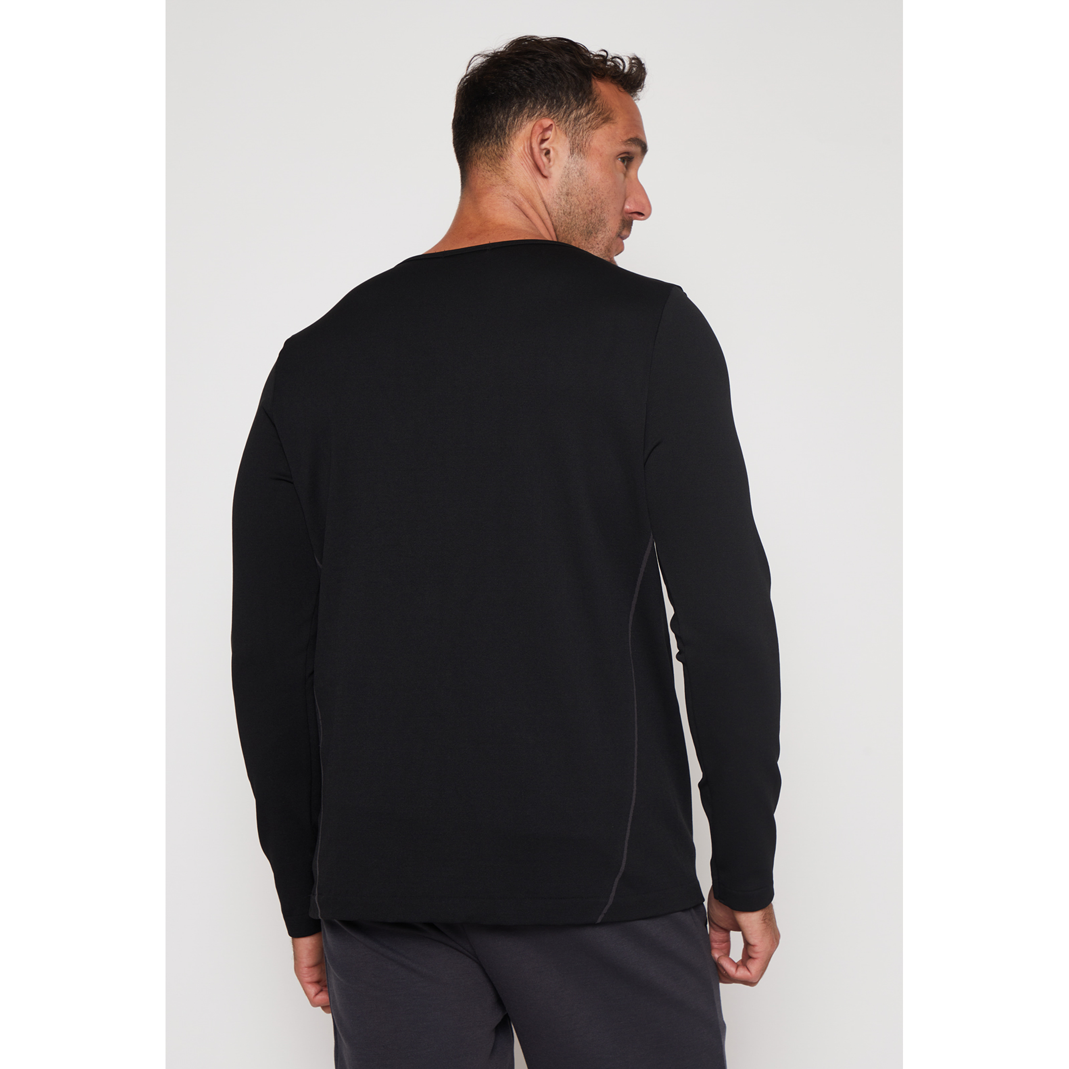 Camiseta Slim Hombre Negro Familyshop 2