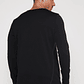 Camiseta Slim Hombre Negro Familyshop - Miniatura 2