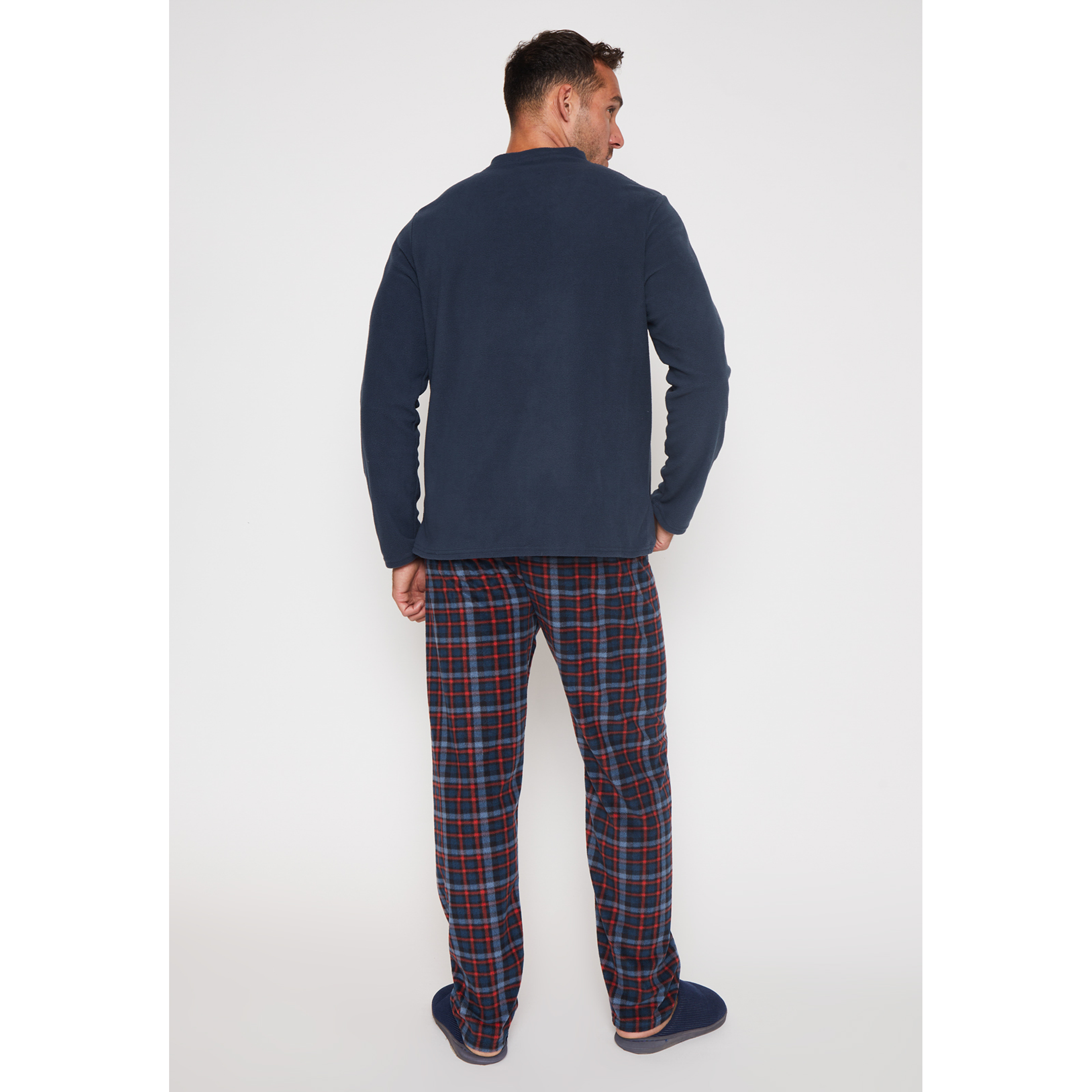 Pijama Polar Hombre Azul Familyshop 2