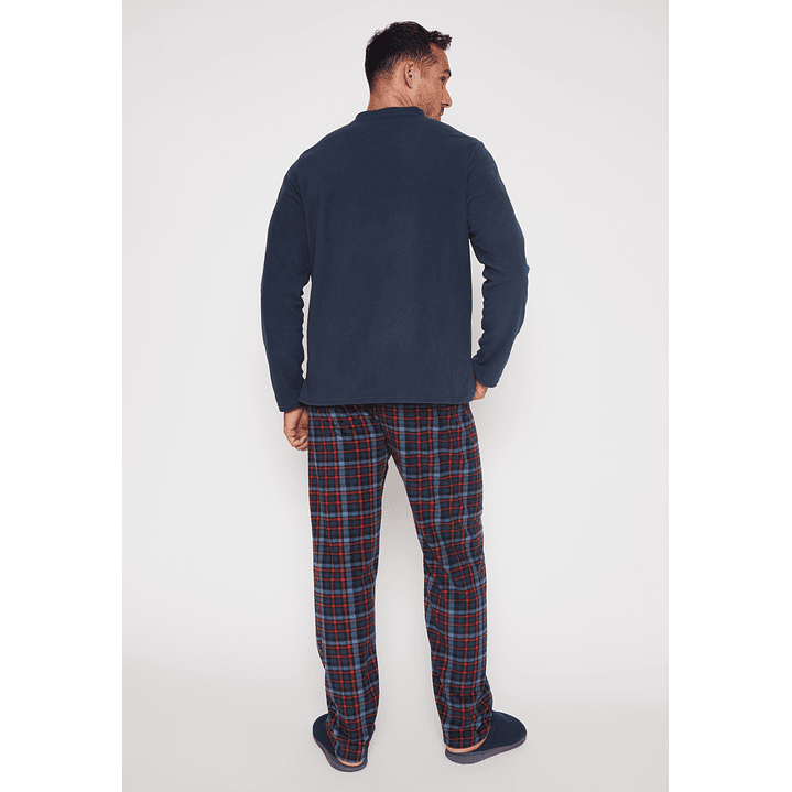 Pijama Polar Hombre Azul Familyshop 2