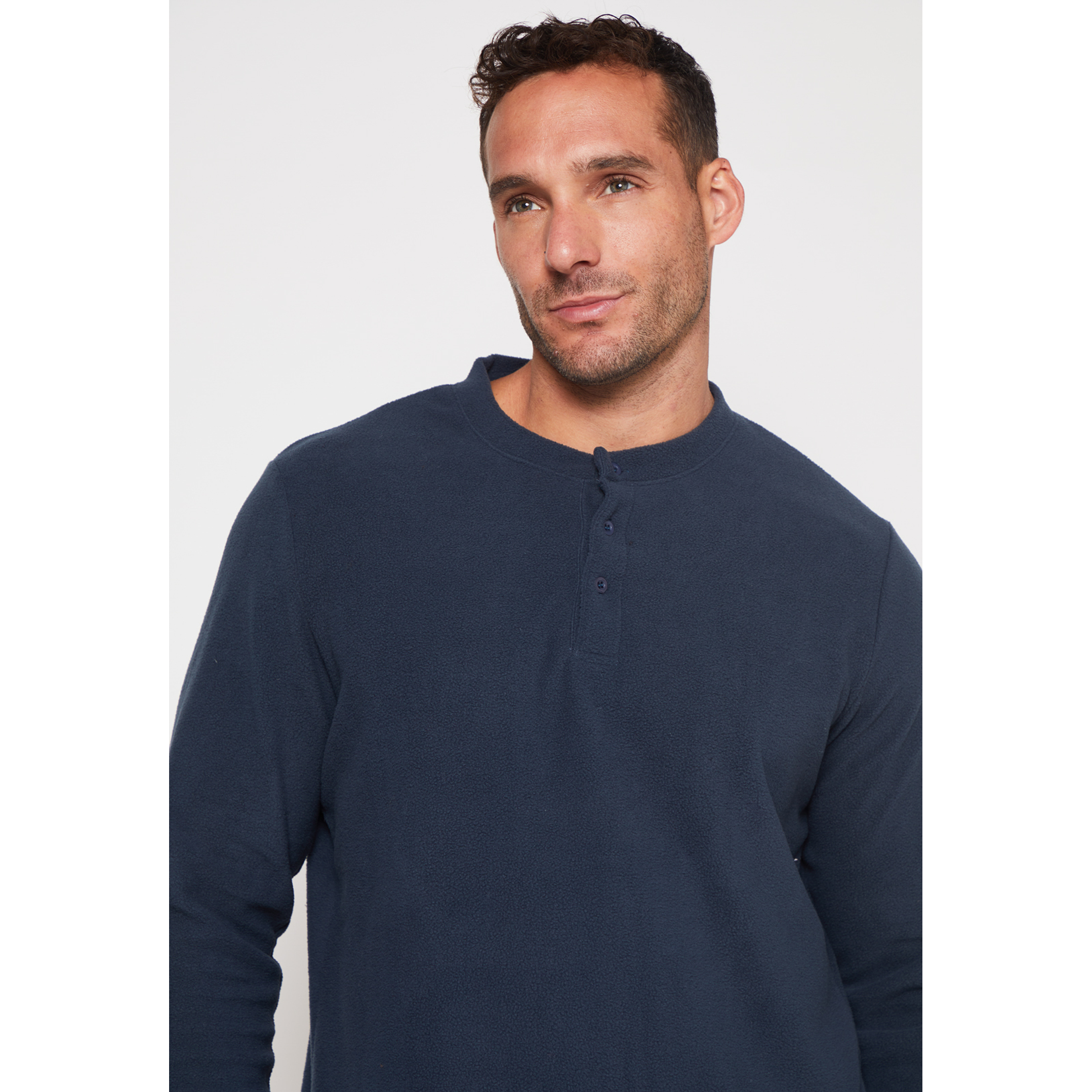 Pijama Polar Hombre Azul Familyshop 4