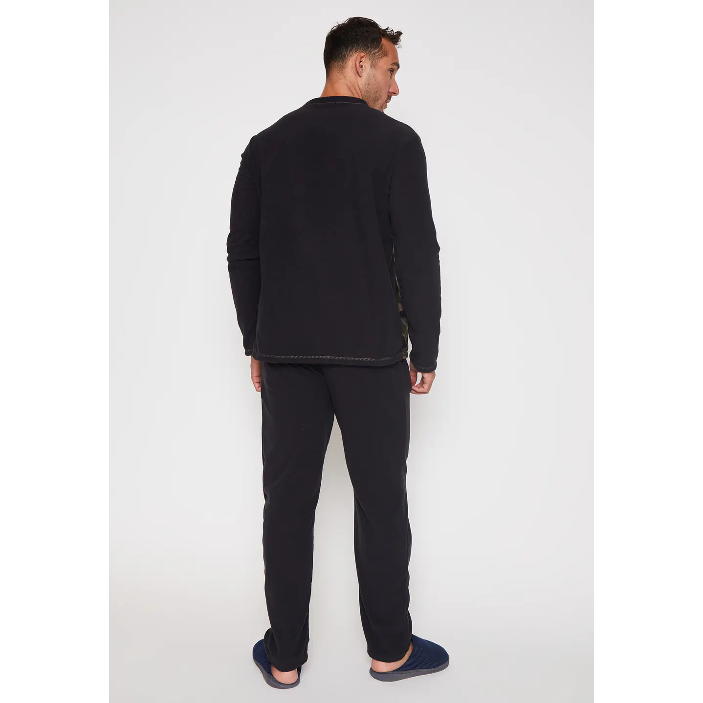 Pijama Polar Hombre Verde Familyshop 2