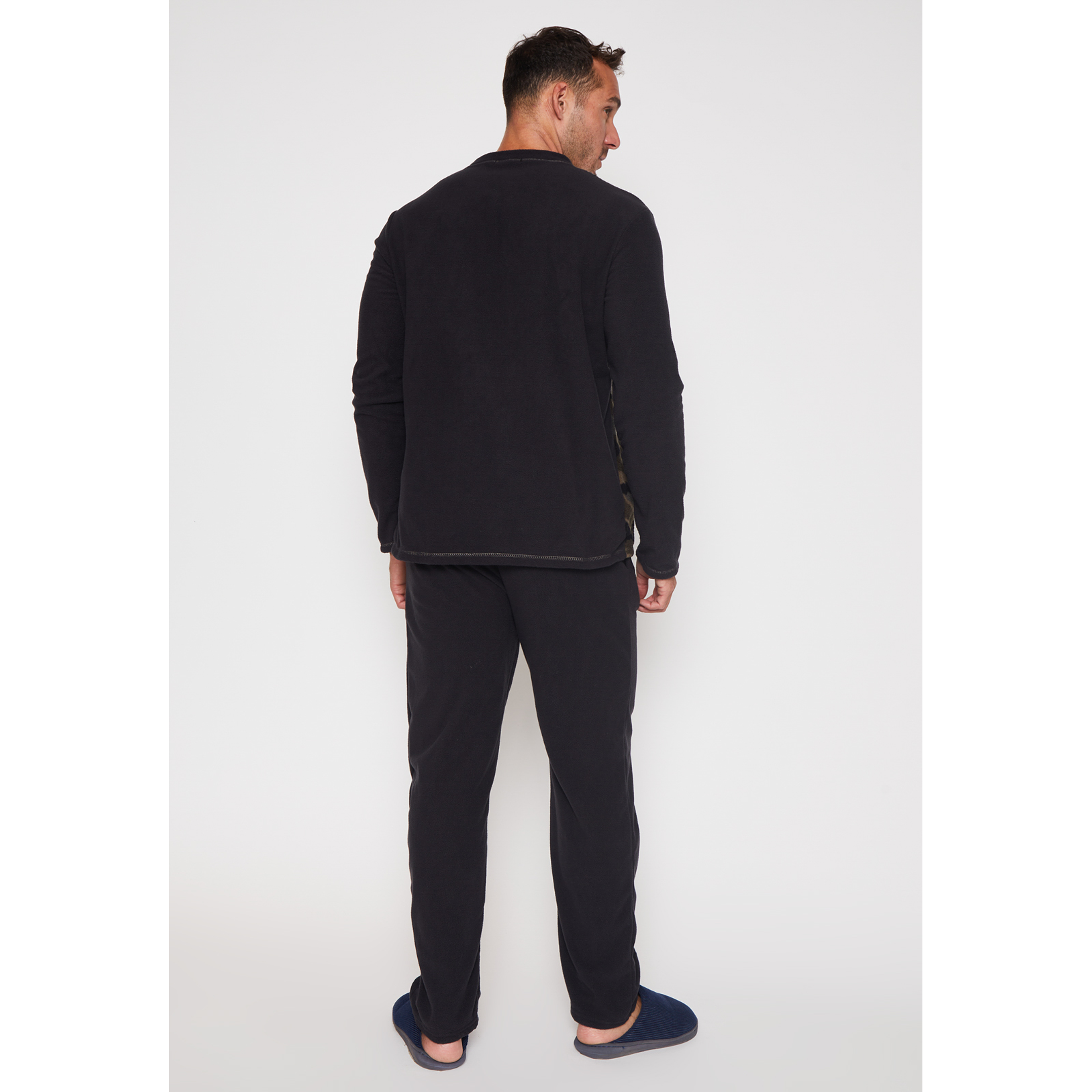 Pijama Polar Hombre Verde Familyshop 2