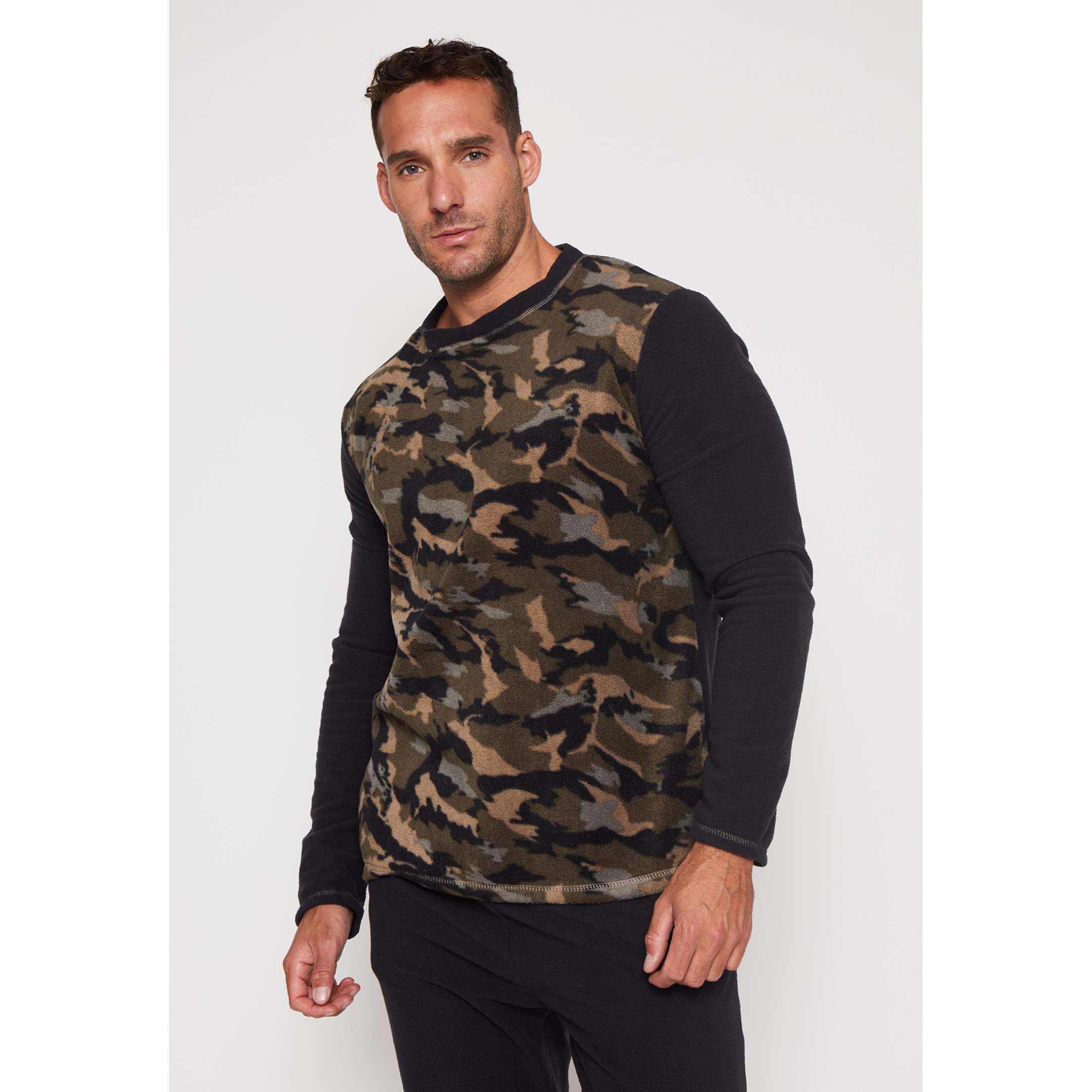 Pijama Polar Hombre Verde Familyshop 3