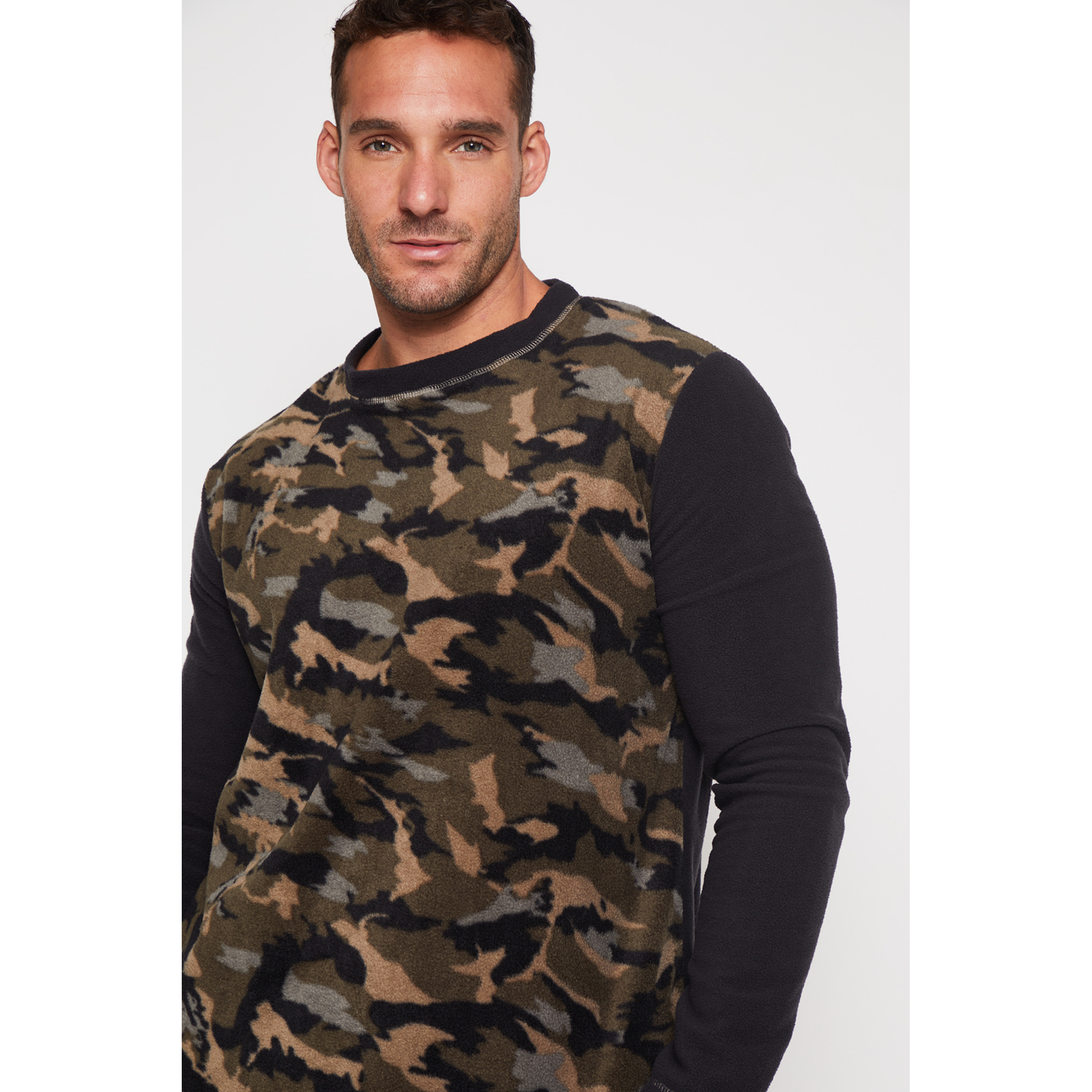 Pijama Polar Hombre Verde Familyshop 4