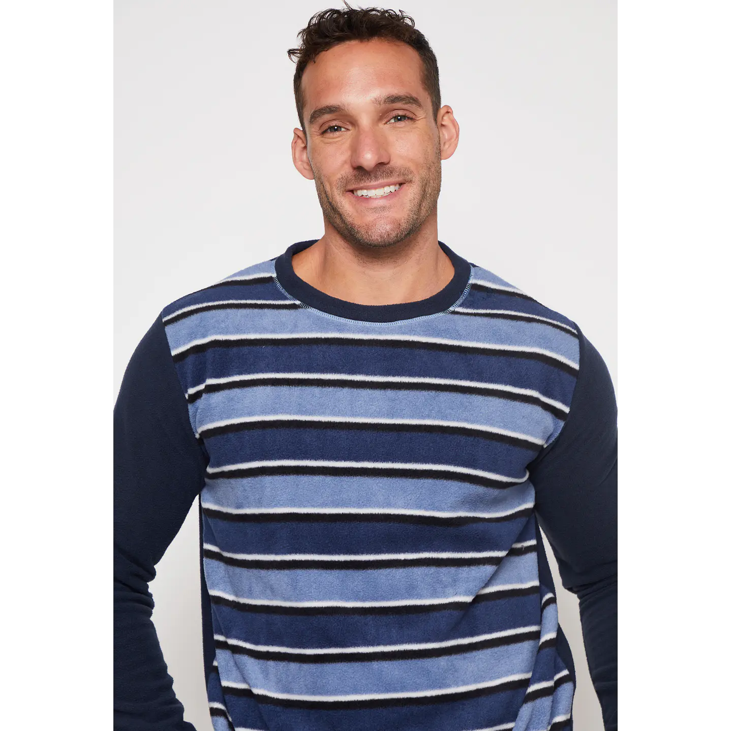Pijama Polar Pant Hombre Azul Familyshop 4