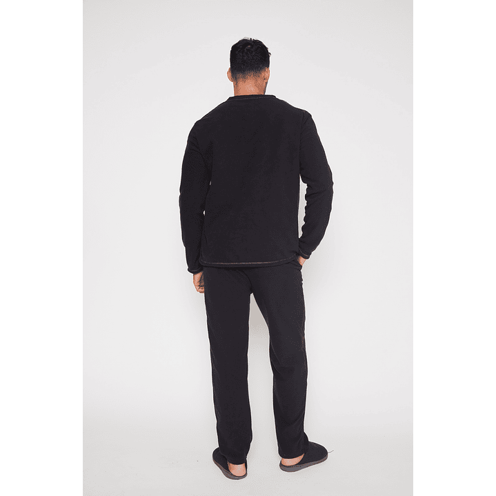 Pijama Polar Hombre Gris Familyshop 2