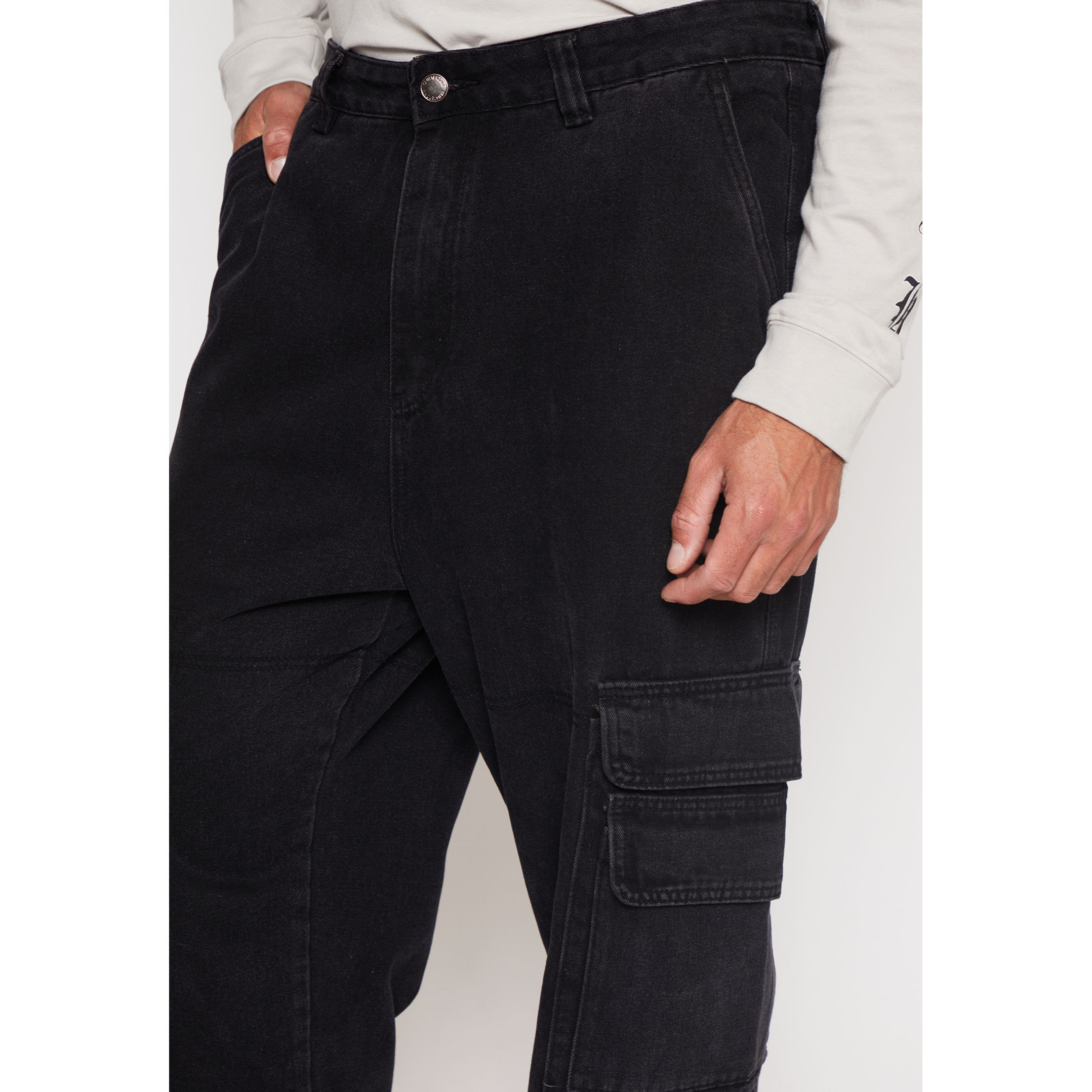 Jeans Baggy Hombre Negro Familyshop 3