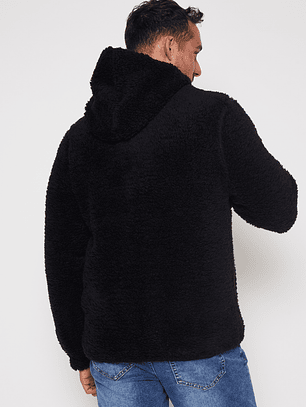 Polar Basic Liso Hombre Negro Familyshop