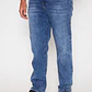 Jeans Straight Hombre Azul Familyshop - Miniatura 1