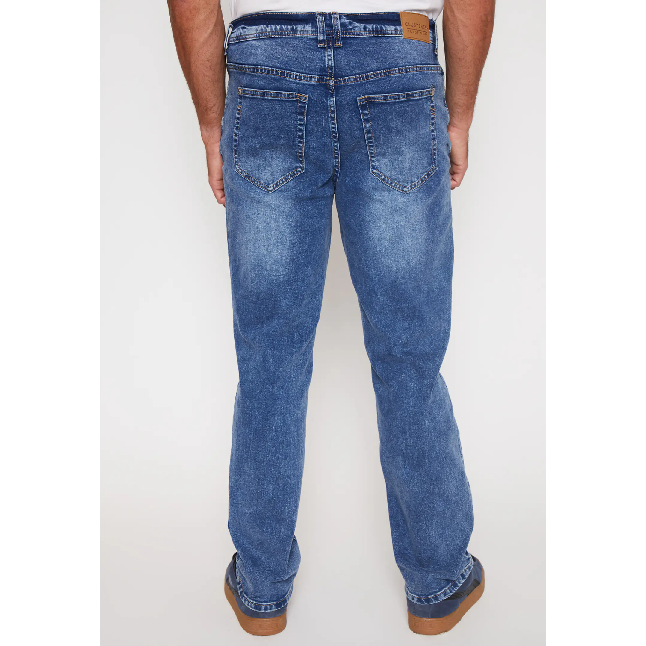 Jeans Straight Hombre Azul Familyshop 2