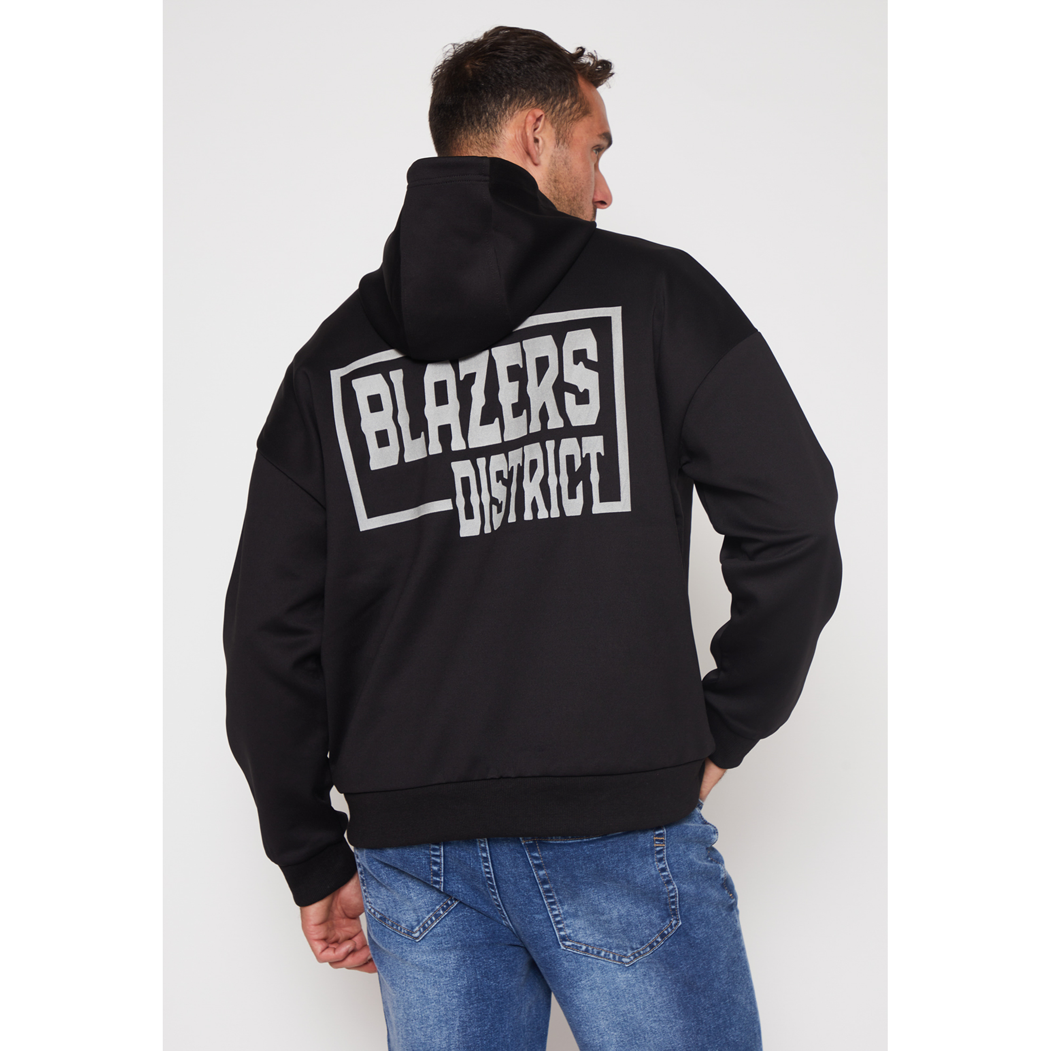 Polerón Soft Hombre Negro Familyshop 2