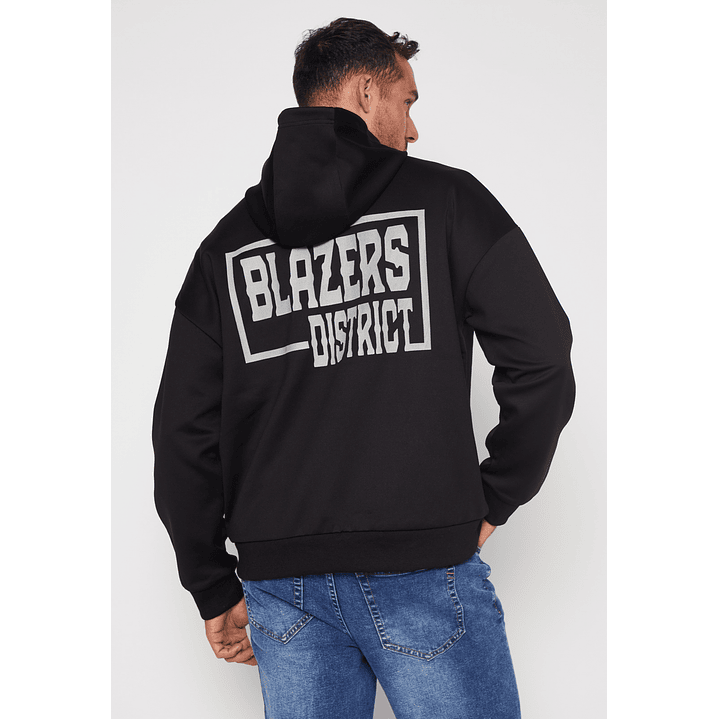 Polerón Soft Hombre Negro Familyshop 2