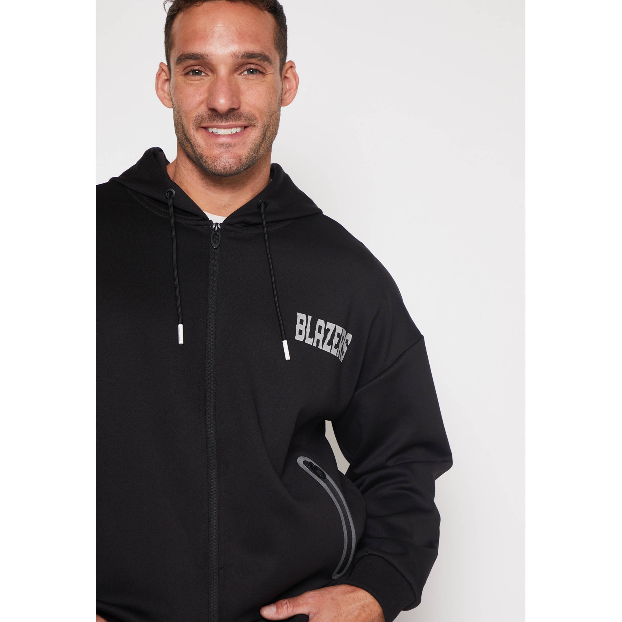 Polerón Soft Hombre Negro Familyshop 3