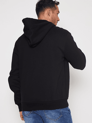 Polerón College Hombre Negro Familyshop