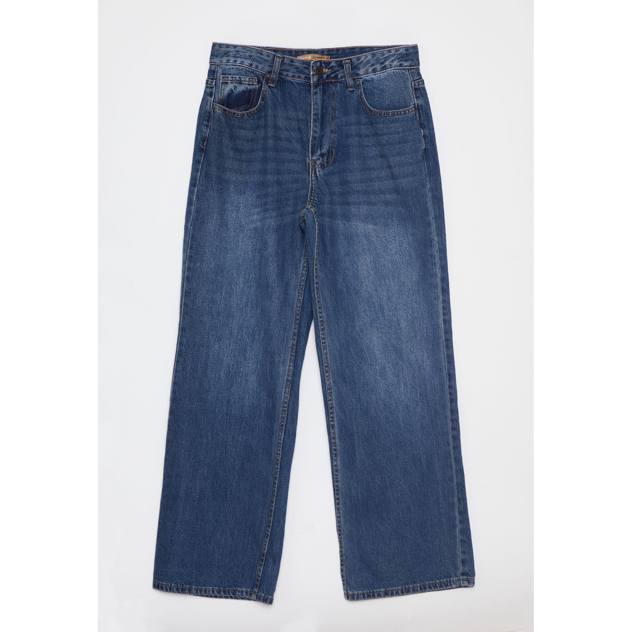 Jeans Wide Leg Mujer Azul Familyshop 1