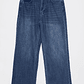 Jeans Wide Leg Mujer Azul Familyshop - Miniatura 1
