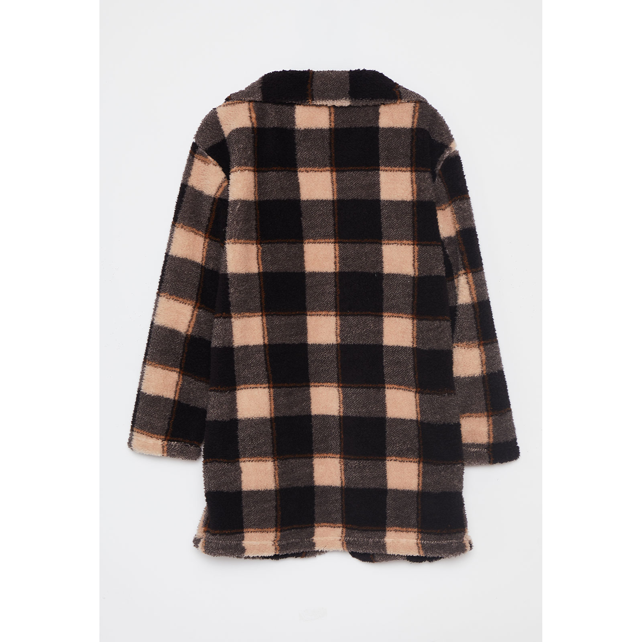 Chaqueta Peludo Mujer Negro Familyshop 2