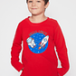 Pijama Polar Space Niño Rojo Familyshop - Miniatura 3