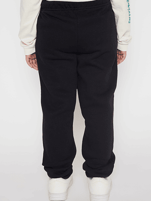 Pantalón Buzo Costado Niño Negro Familyshop