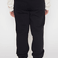 Pantalón Buzo Costado Niño Negro Familyshop - Miniatura 2