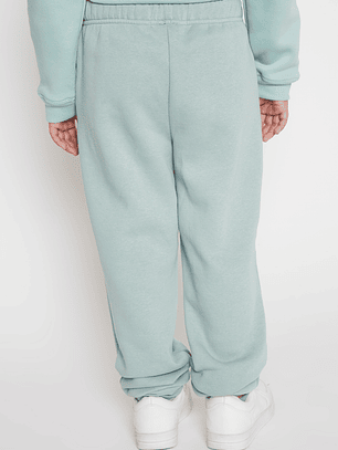 Pantalón Buzo Costado Niño Verde Familyshop