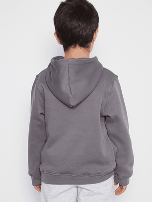 Polerón Dino Niño Gris Familyshop