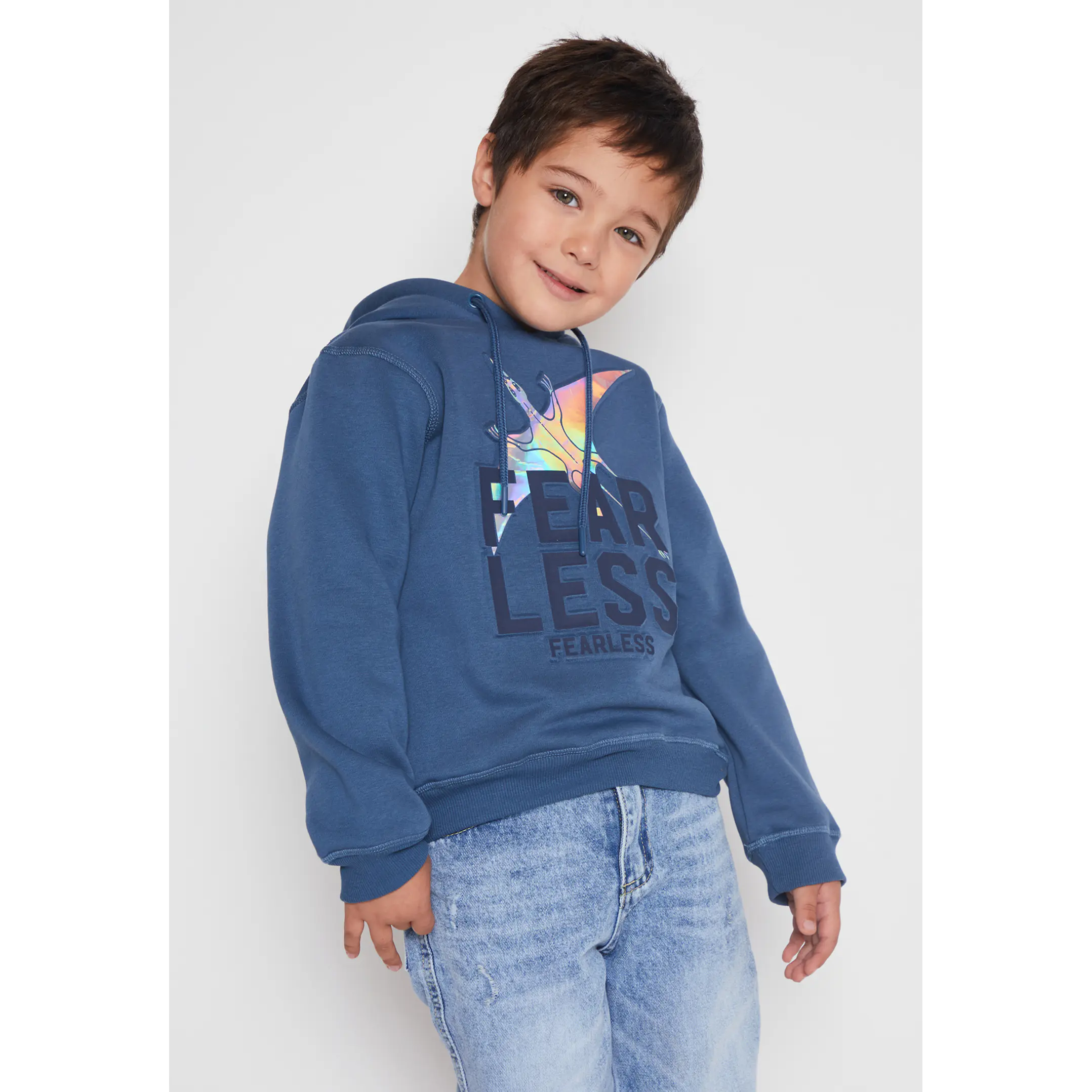 Polerón Dino Niño Azul Familyshop 1