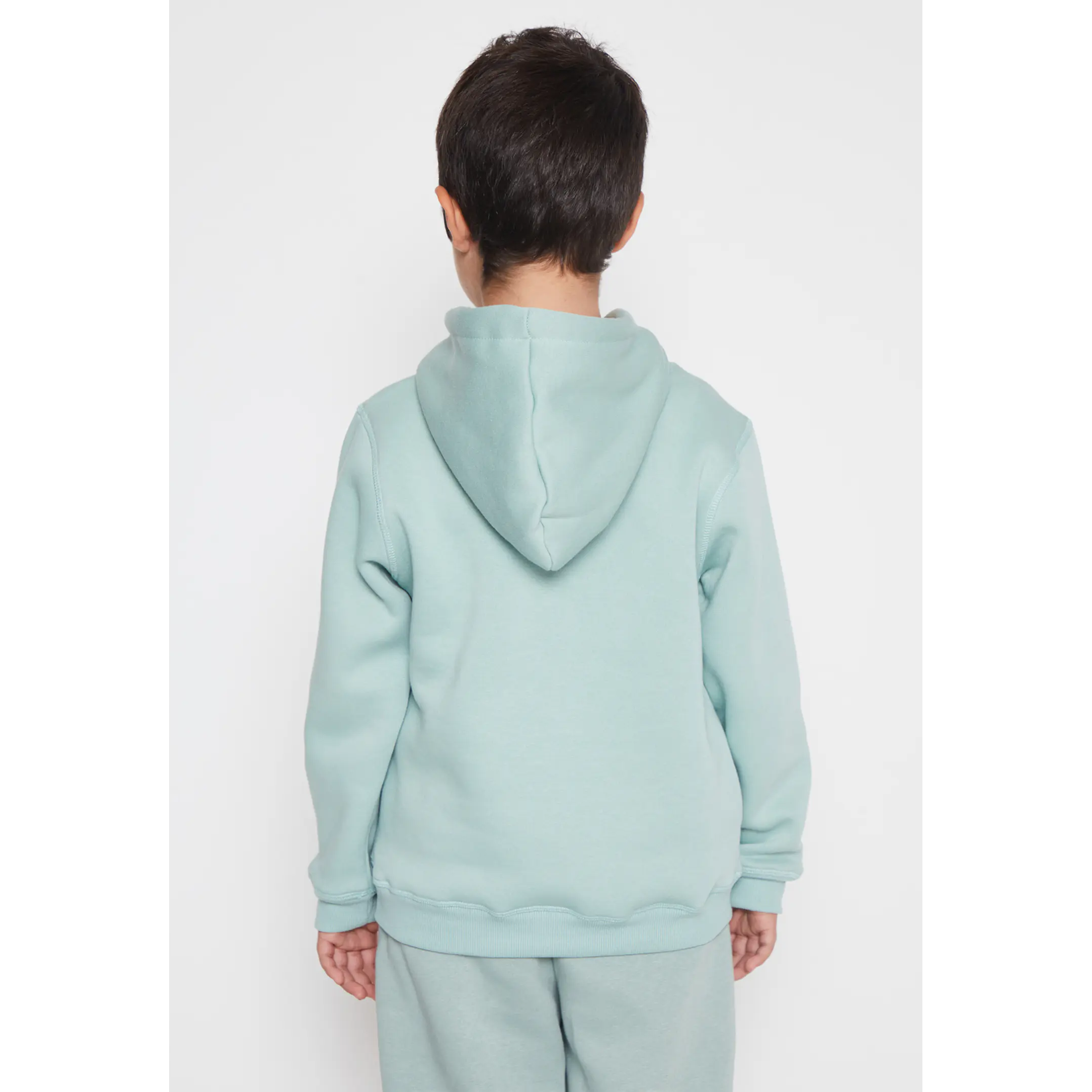 Polerón Dino Metalizado Niño Verde Familyshop 2