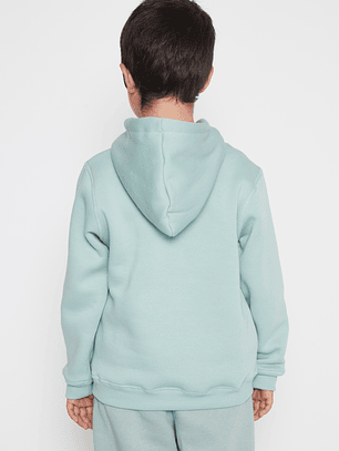 Polerón Dino Metalizado Niño Verde Familyshop